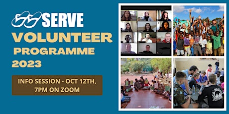 SERVE Volunteer Programme 2023 Information Session