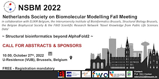 Netherlands Society on Biomolecular Modelling Fall Meeting