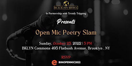 Open Mic Poetry Slam