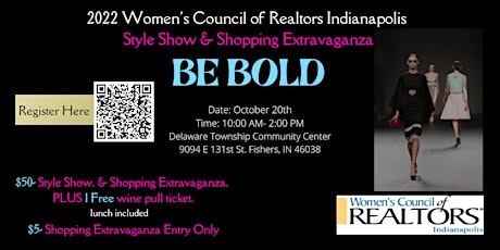 2022 Style Show & Shopping Extravaganza - Be Bold