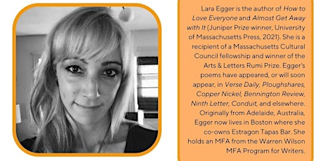 WLP Faculty/Alumni Series: Lara Egger, BA '99