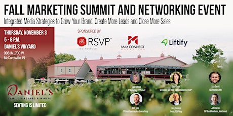 Fall Marketing Summit and Networking Event