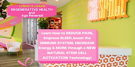 Regenerative Health and NATURAL STEM CELL ACTIVATION Technology