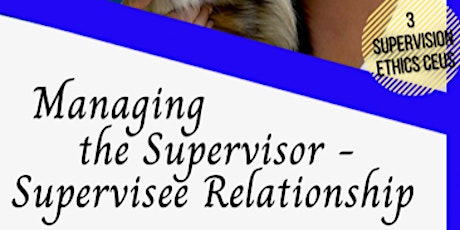 Managing the Supervisor - Supervisee Relationship
