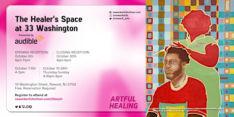 The Healer's Space at 33 Washington Presented by Audible
