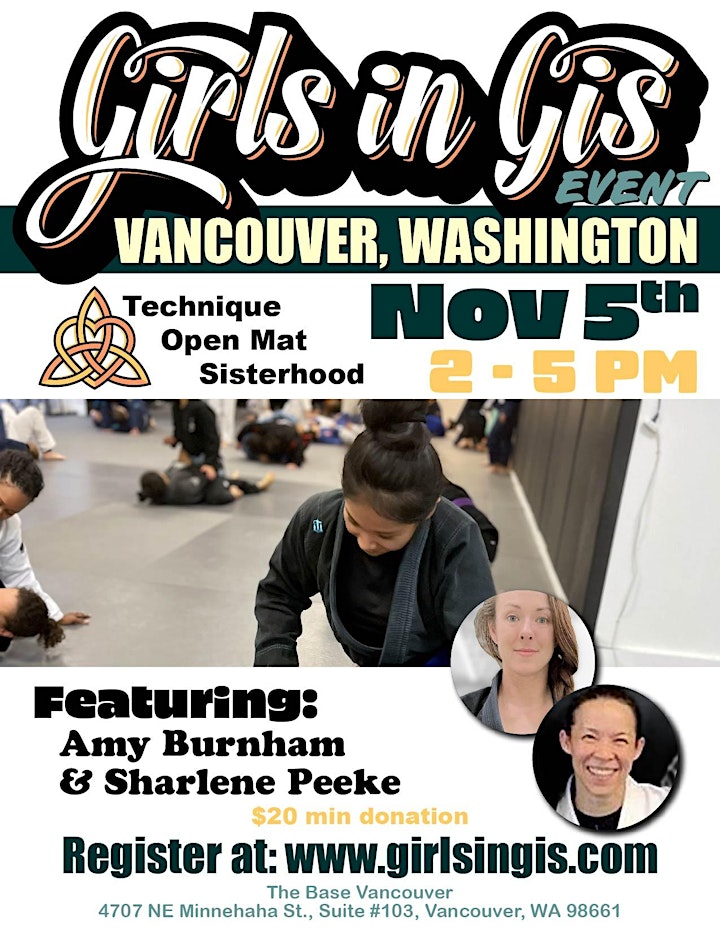 Girls in Gis Washington-Vancouver Event image