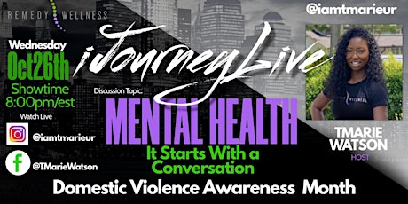 iJourneyLive: Domestic Violence Awareness Live Session
