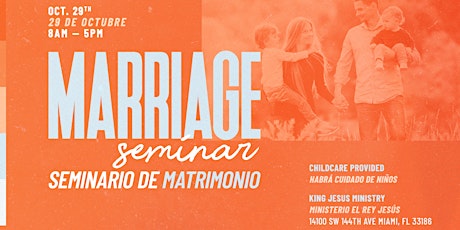 Imagen principal de Marriage Seminar | Seminario de Matrimonio