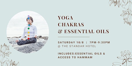 Yoga, Chakras & Essential Oils - Includes Hammam Access