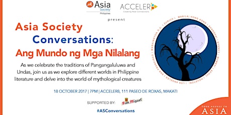 Asia Society Conversations: Ang Mundo ng Mga Nilalang primary image