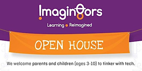 Imagin8ors Open House (Ages 3-10) primary image