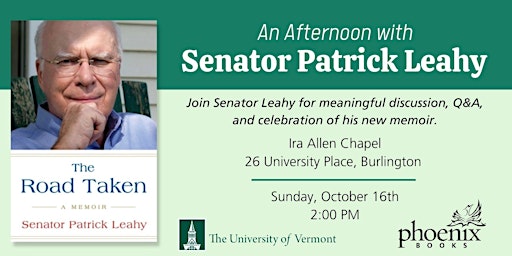 An Afternoon with Senator Patrick Leahy