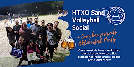 HTXO Sand Volleyball Social + Oktoberfest Party by Wakefield Crowbar