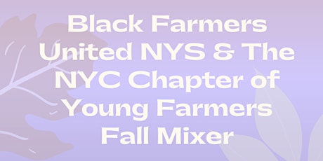 BFU x NYFC NYC Fall Mixer