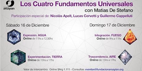 Imagen principal de Los 4 Fundamentos Universales - (ON LINE)