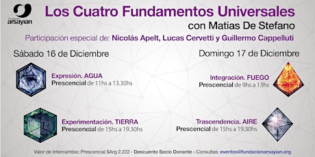 Imagen principal de Los 4 Fundamentos Universales - (PRESENCIAL)-Venado Tuerto-Argentina