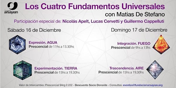 Los 4 Fundamentos Universales - (PRESENCIAL)-Venado Tuerto-Argentina