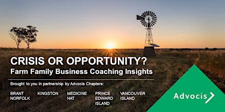 Advocis Joint Chapter Event: Crisis or Opportunity (PEI)