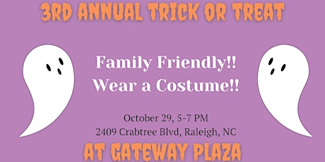 Trick or Treat at Gateway Plaza