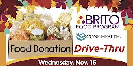 Brito Food Program - Food Donation Drive-Thru