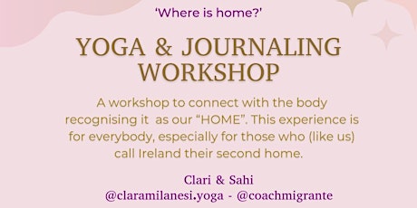Yoga & Journaling workshop