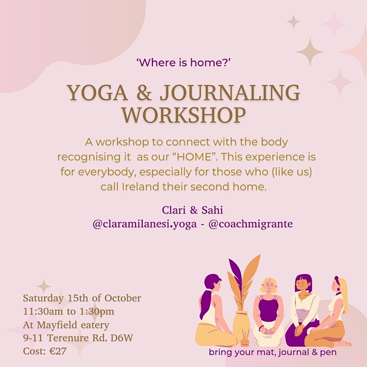 Yoga & Journaling workshop image