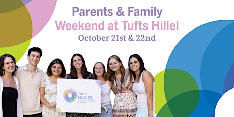 Shabbat Dinner 10/21 Parents and Family Weekend at Tufts Hillel