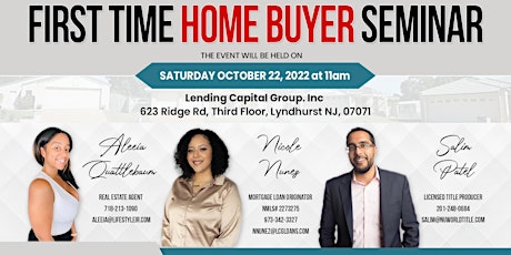 First Time Hombuyers Seminar
