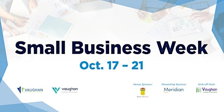 Small Business Week: Kick-Off Networking Event (In-Person)