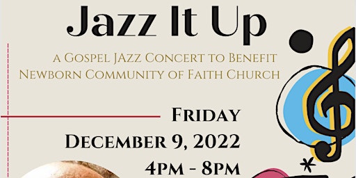 Jazz it Up: A Concert to Benefit Newborn Community of Faith Church