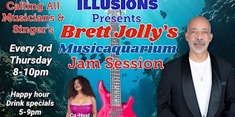 Jam Session with Brett Jolly Experience  MusicAquarium