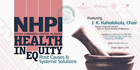 NHPI Health Inequities: Root Causes & Systemic Solutions