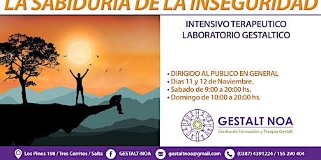 Imagen principal de Laboratorio Gestaltico ‘La sabiduría de la inseguridad’