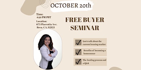 FREE Buyers Seminar/ Q&A