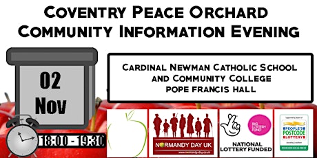 Coventry Peace Orchard Community Information Evening primary image