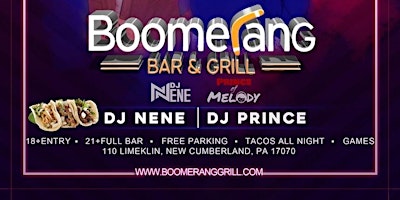 Latin Night – Live DJ @ Boomerang Bar & Grill