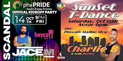 SCANDAL & SUNSET T-Dance (PHX Pride Weekend)