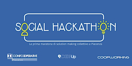 Social Hackathon | La prima maratona di solution making collettivo a Piacenza primary image