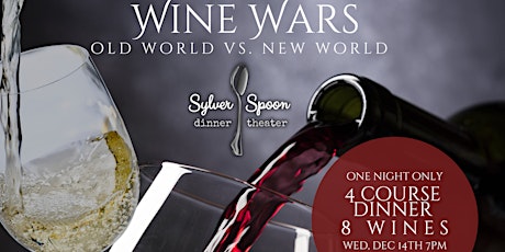 Wine Wars: a dueling dinner with 4 courses, 8 wines at Sylver Spoon