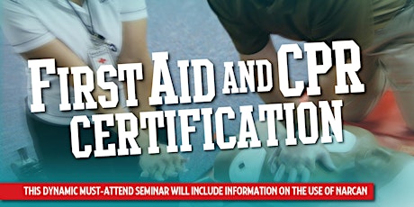 First Aid and CPR Certification primary image
