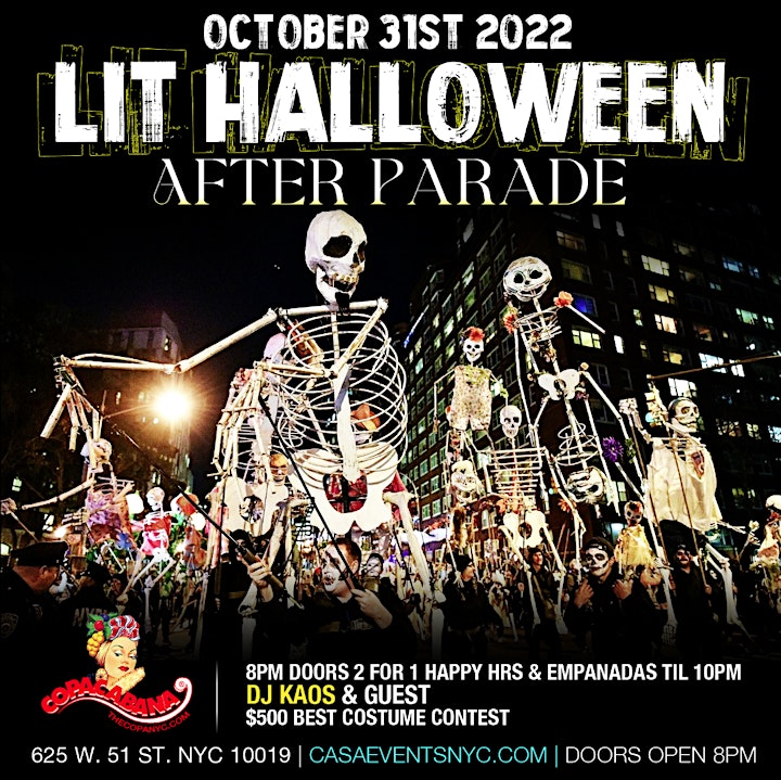 Lit Halloween After Parade Party  image