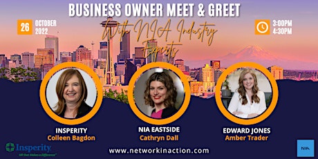 Business Owner Meet & Greet with NIA Industry Leaders