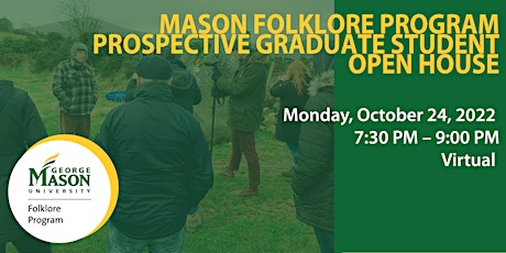Mason Folklore Program Prospective Graduate Student Open House
