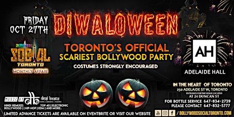 DIWALOWEEN - Toronto's Official Bollywood Party  primary image