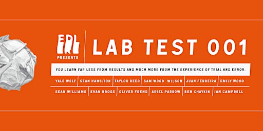Lab Test 001 // Group Show