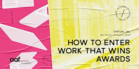R/AD Week: Virtual - How to Enter Awards That Win