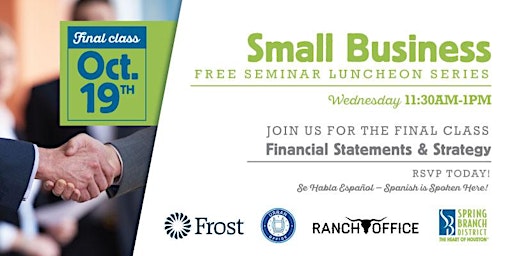 Small Business Free Seminar Luncheon Series