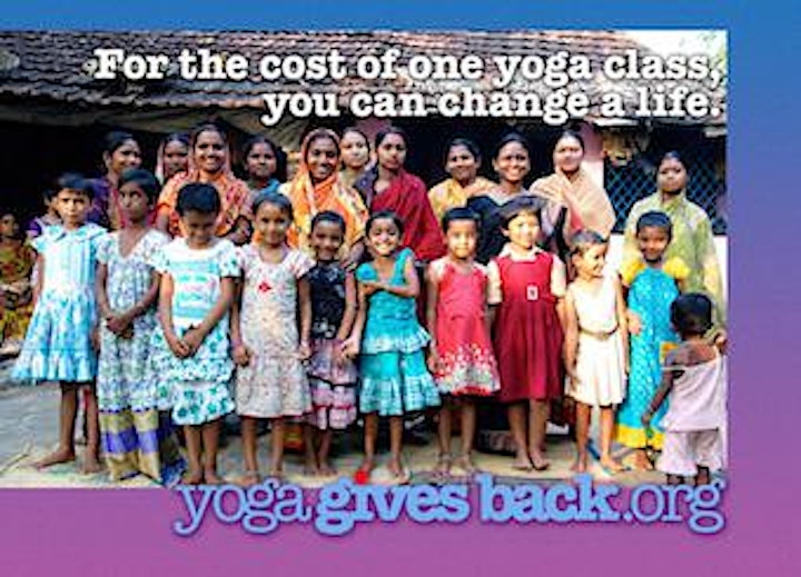 Yoga Gives Back Fundraiser: Ashtanga Vinyasa Yoga with Wendy image