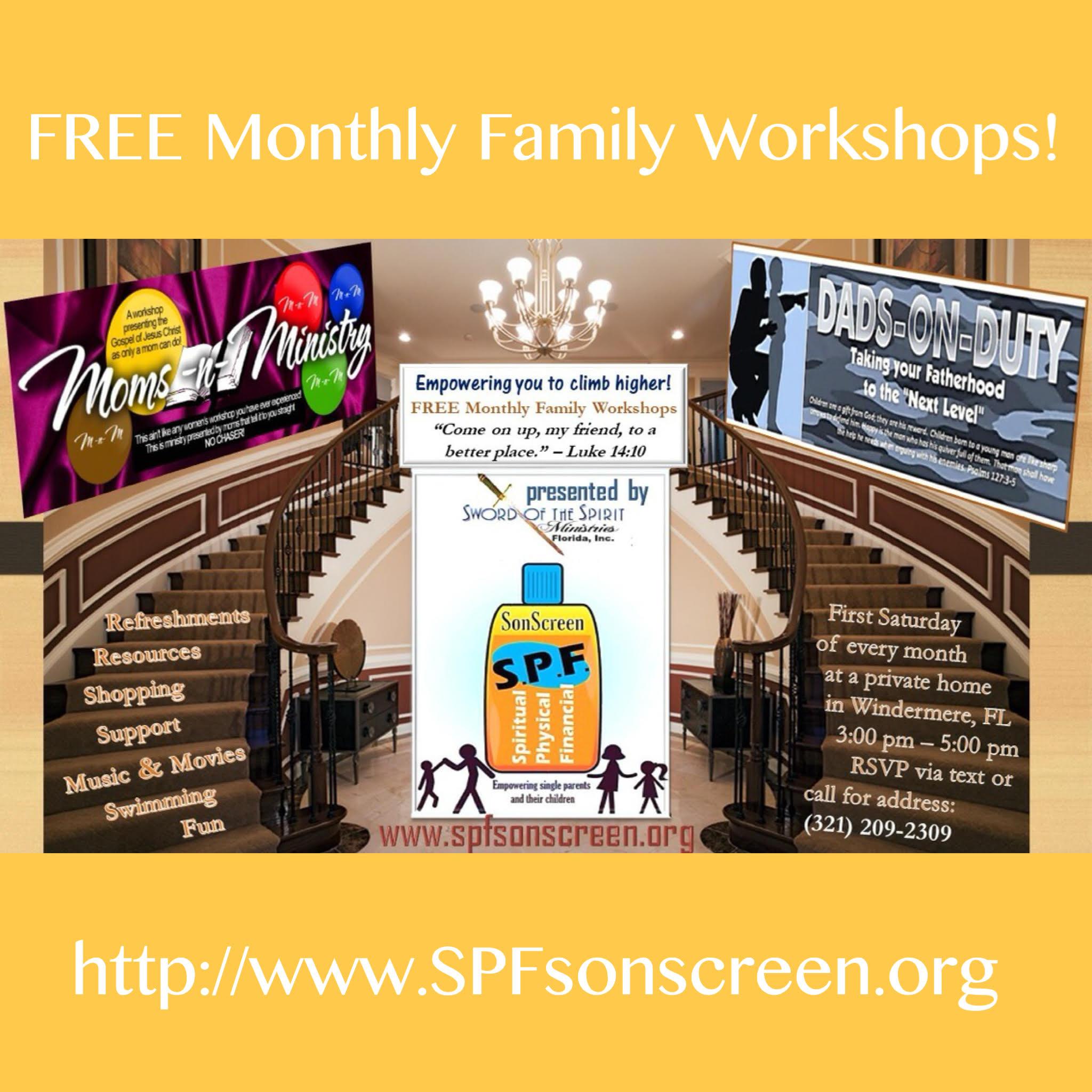 Empowering You to Climb Higher - Free Monthly Family Workshops