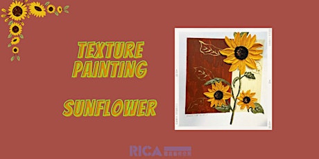 Texture Painting: Sunflower